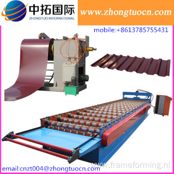 High Speed Roof Tile Roll Forming Machine